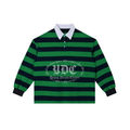 Color Block Stripe Polo Shirt