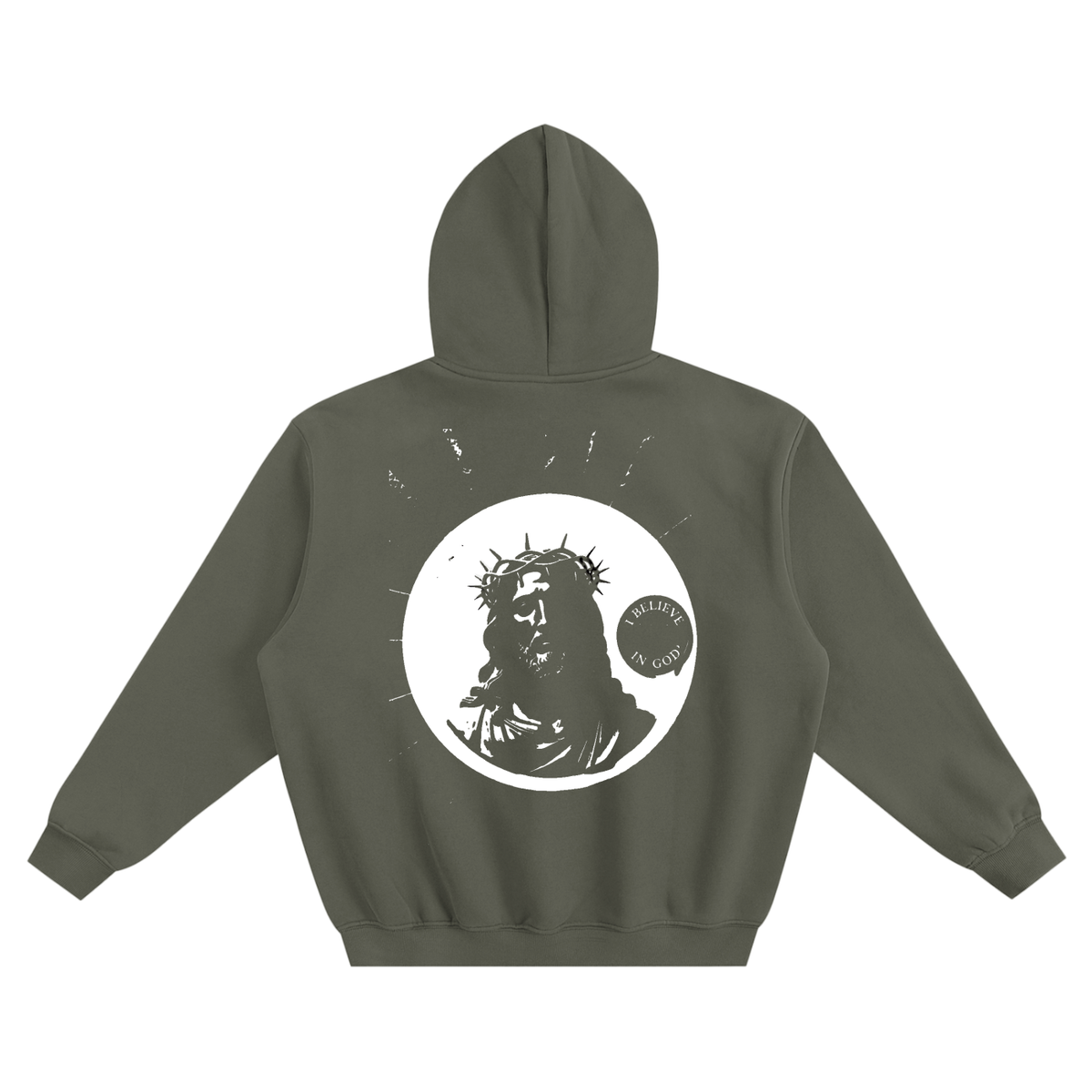 Fleeced Boxy Hoodie