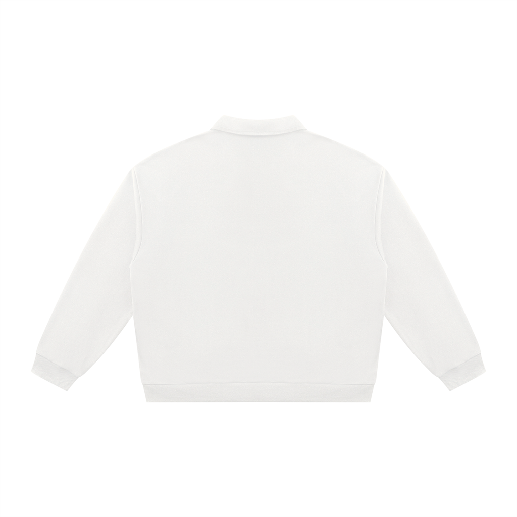 Unisex Oversized Collared Sweatshirt