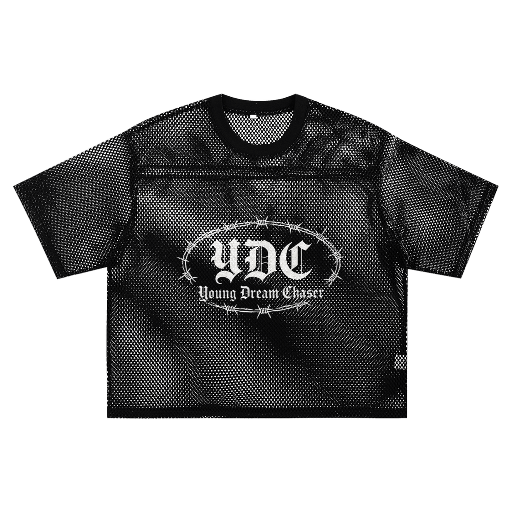 See-through Boxy Net T-Shirt
