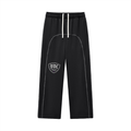 Contrast-Stitched Fleece Sweatpants