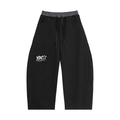 Plaid Waistband Barrel Sweatpants